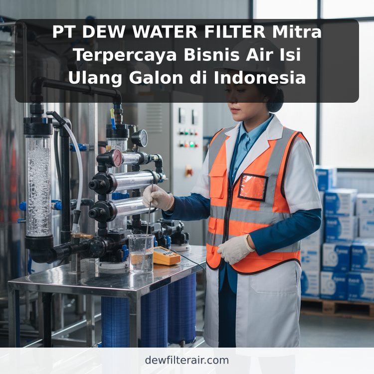 PT DEW WATER FILTER Mitra Terpercaya Bisnis Air Isi Ulang Galon di Indonesia