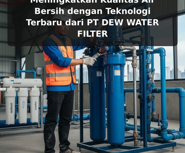 Meningkatkan Kualitas Air Bersih dengan Teknologi Terbaru dari PT DEW WATER FILTER