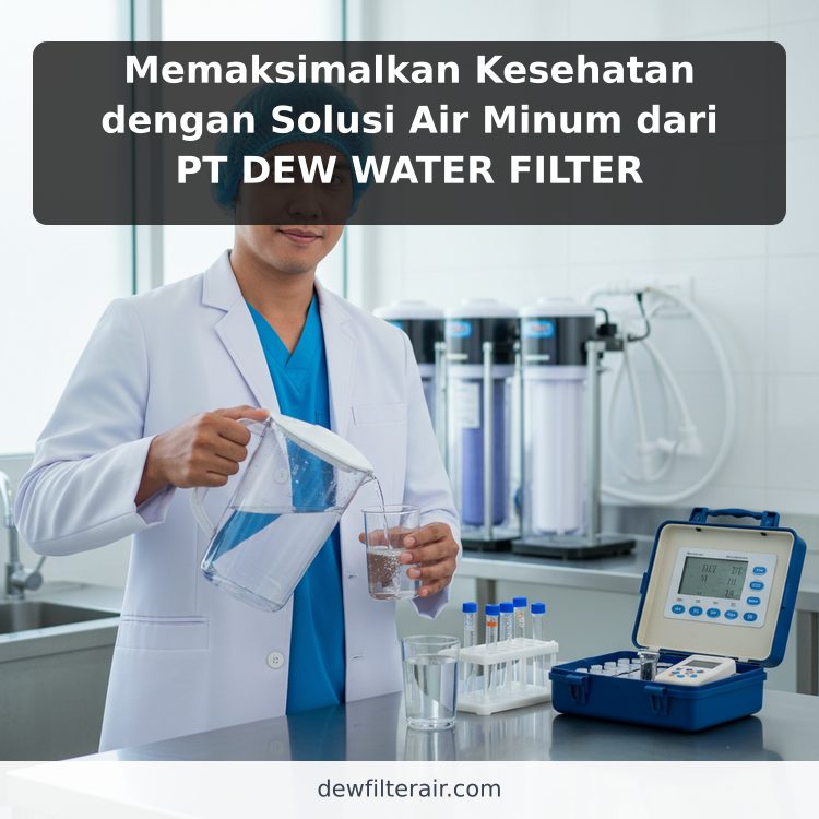 Memaksimalkan Kesehatan dengan Solusi Air Minum dari PT DEW WATER FILTER
