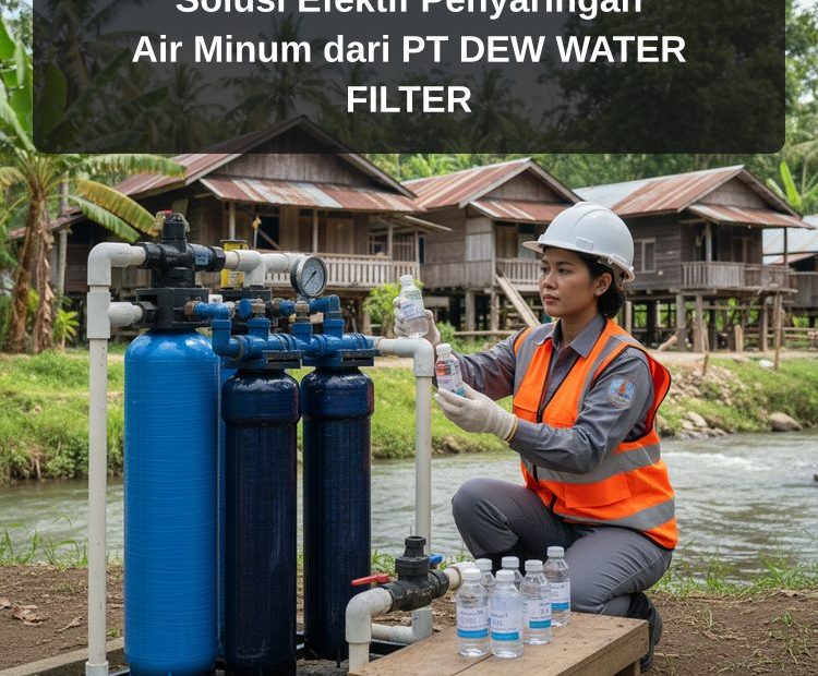 Solusi Efektif Penyaringan Air Minum dari PT DEW WATER FILTER
