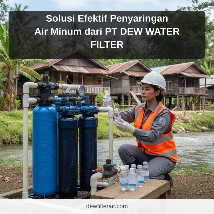 Solusi Efektif Penyaringan Air Minum dari PT DEW WATER FILTER