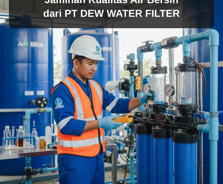 Jaminan Kualitas Air Bersih dari PT DEW WATER FILTER