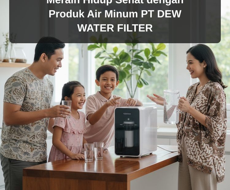 Meraih Hidup Sehat dengan Produk Air Minum PT DEW WATER FILTER