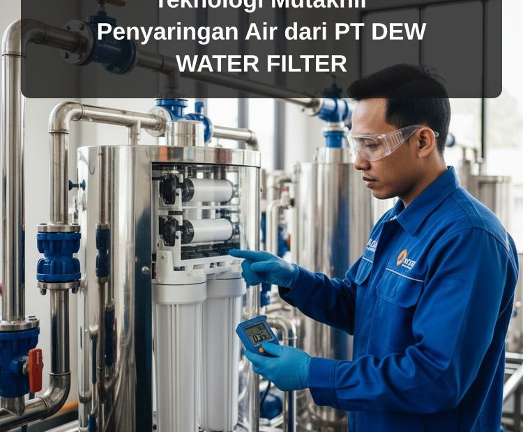 Teknologi Mutakhir Penyaringan Air dari PT DEW WATER FILTER