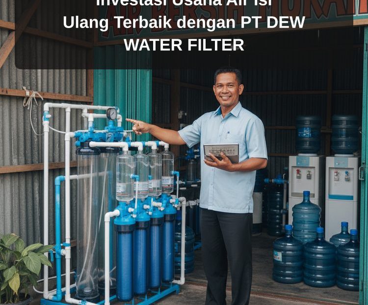 Investasi Usaha Air Isi Ulang Terbaik dengan PT DEW WATER FILTER