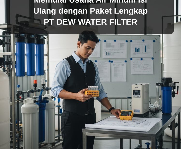 Memulai Usaha Air Minum Isi Ulang dengan Paket Lengkap PT DEW WATER FILTER