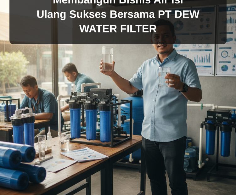 Membangun Bisnis Air Isi Ulang Sukses Bersama PT DEW WATER FILTER