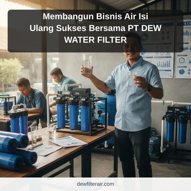 Membangun Bisnis Air Isi Ulang Sukses Bersama PT DEW WATER FILTER