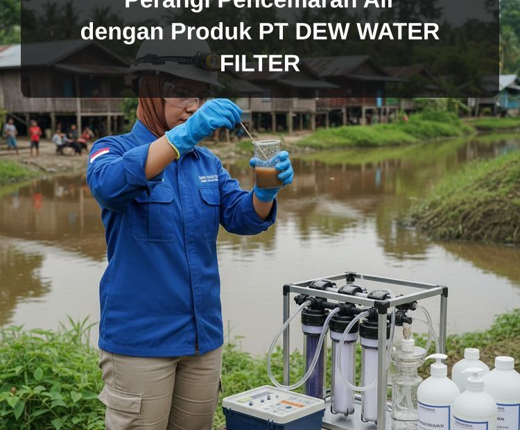 Perangi Pencemaran Air dengan Produk PT DEW WATER FILTER