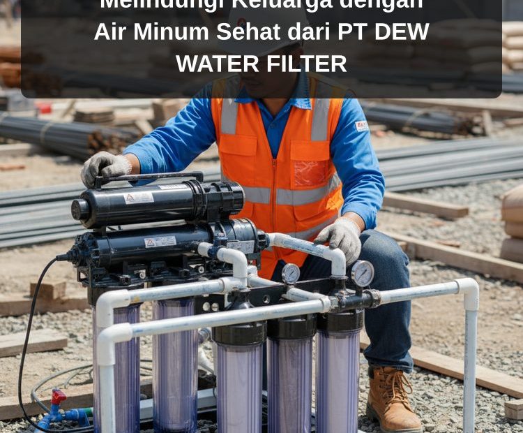 Melindungi Keluarga dengan Air Minum Sehat dari PT DEW WATER FILTER